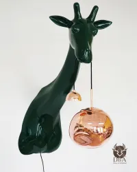 Giraffe wandlamp - harsdieren
