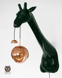 Applique murale Girafe - animaux en résine