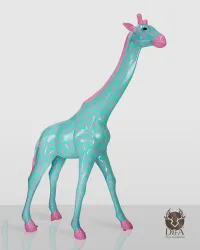 Mondrian XL Giraffe – trendiges Design und Dekor