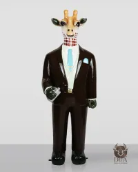 Giraffe im Kostüm – Telefon, Mobiltelefon, Handy, bleiben Sie in Verbindung!
