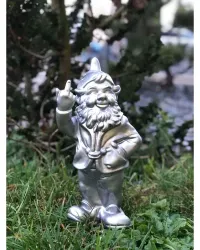 Zwerg macht einen Mittelfinger "ficken" - Déco et Artisanat - 8