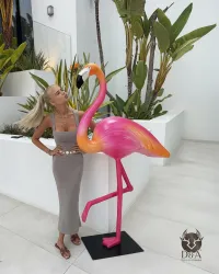 Flament rose 2 XL couleur