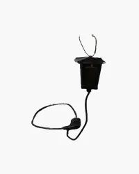 Santa Claus with an XL lamp in polyester resin resistant to frost, rain and sun. Déco et Artisanat - 2