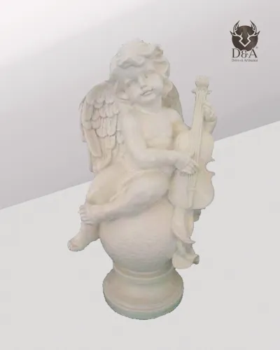 Decorazione angelo violinista