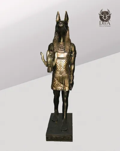 Anubis, ägyptischer Gott, Dekoration