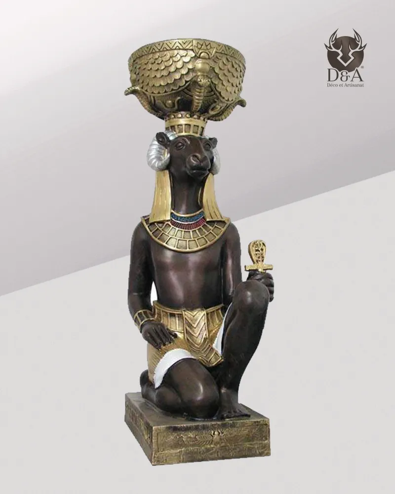 Buffalo flower pot, Egyptian decor