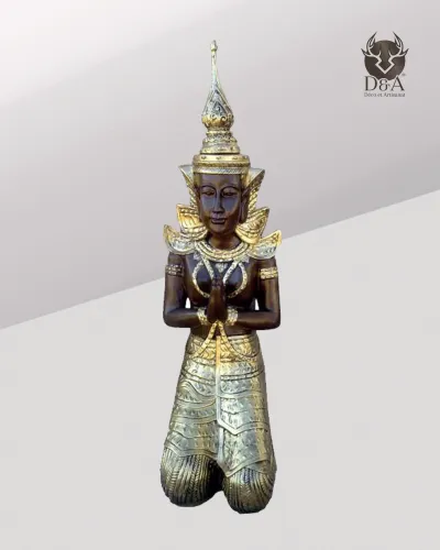 Little Monk of the Temple Indian Decor