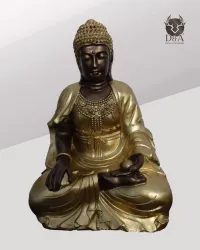 Sitzender Buddha, indische Dekoration