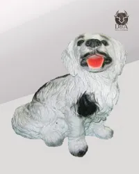 Animais | Estátua realista de resina de um Cavalier King Charles Spaniel