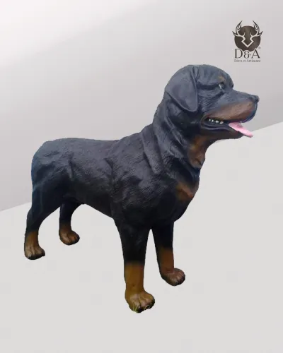 Tiere | Realistische Cavalier King Charles Spaniel-Statue aus Kunstharz