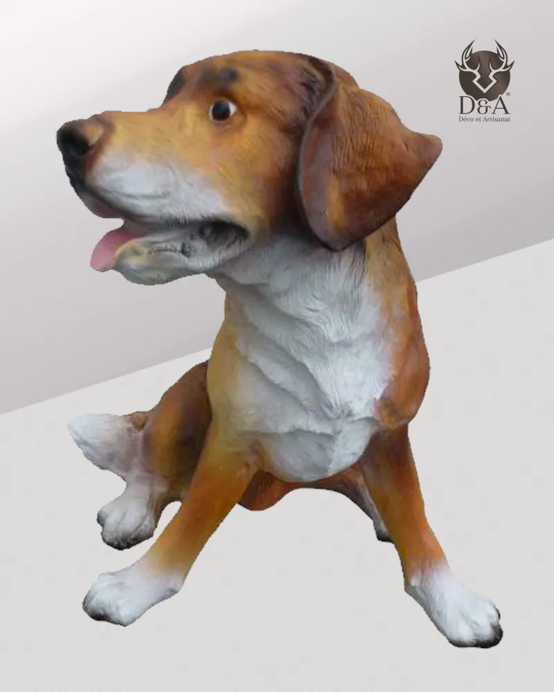 Animals | Realistic Beagle Statue in Resin