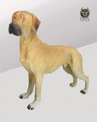 Dieren | Realistisch beeld van een Deense dog in hars