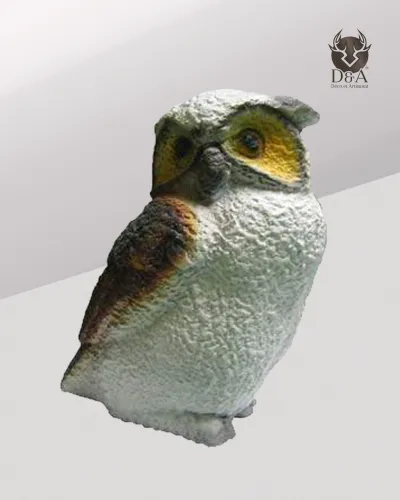 Dieren | Decoratief harsbeeld van een realistische uil