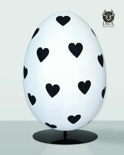 Diseño decorativo de huevo XXL