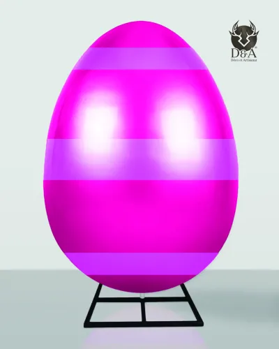 Diseño decorativo de huevo XXL