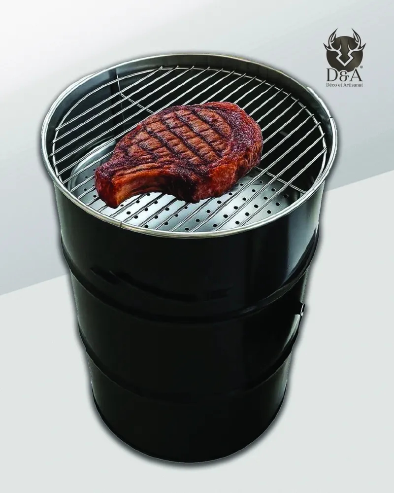 Industrial Decor Barbecue Drum