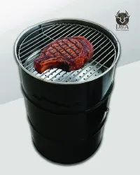 Industrieller Dekor-Grilltrommel