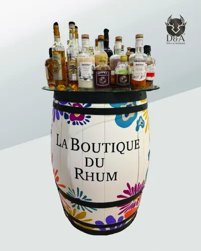 Barile con decorazioni industriali