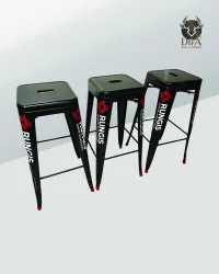 Kruk met logo, industriële inrichting