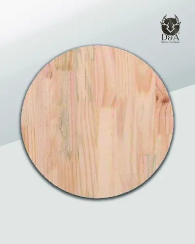 Solid pine tabletop, industrial style