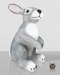 240cm Giant Rabbit Resin Statue, customizable for your decoration