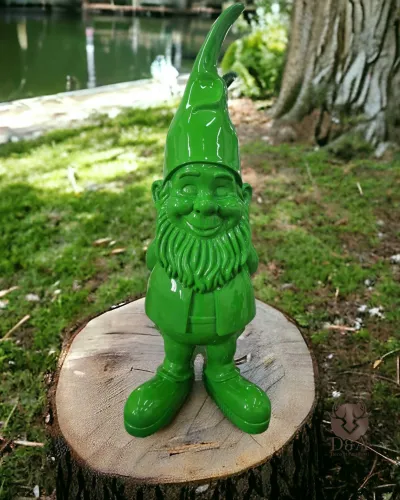 XL tuinkabouterbeeldje, het ideale cadeau voor in de tuin.