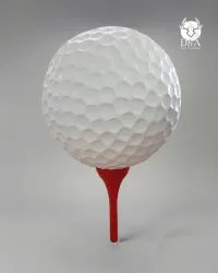 XL golf ball - Fiberglass resin object