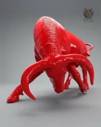 Toro Español - Estatua decorativa de diseño