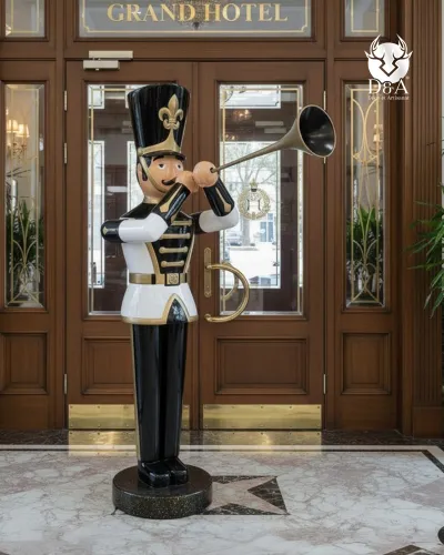 XXL Nutcracker Trumpet for Christmas Decoration