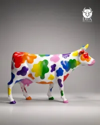 Vache Arc-en-ciel