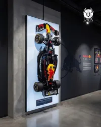 Réplique Formule 1 Red Bull Racing murale 180 cm – Sculpture déco racing Formula one
