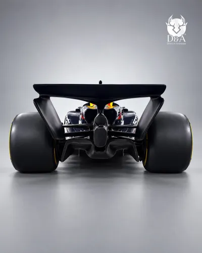 Conjunto Red Bull Racing Fórmula 1 + 2 tambores metálicos decorativos