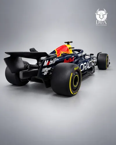 Komplet Formule 1 Red Bull Racing + 2 okrasna kovinska bobna