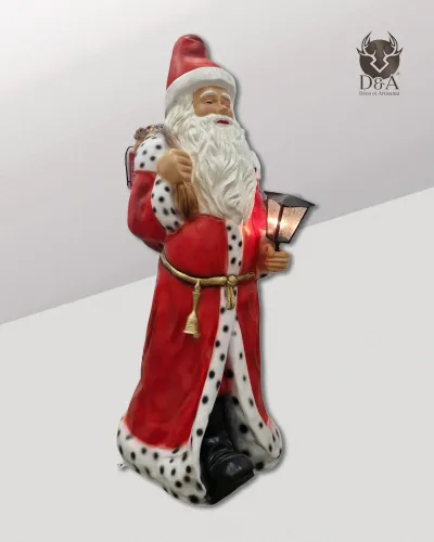 Papá Noel XXL con lámpara - 2