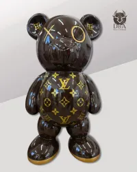 copy of Louis Vuitton-Monogramme sitzender Teddybär - 2