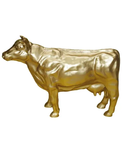 Les Animaux En Resine Vache Charolaise Realiste Design A Personnaliser Couleur Or Ral 1036 Deco Et Artisanat Les Animaux En Resine Vache Charolaise Realiste Design A Personnaliser Couleur Or Ral 1036 Deco Et Artisanat