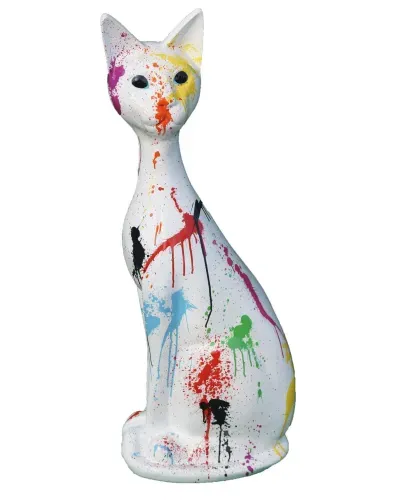 Animaux Statue En Resine D Un Chat Design Splash Deco Et Artisanat