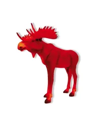 Life-size elk or moose