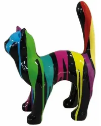 Chat TRASH debout