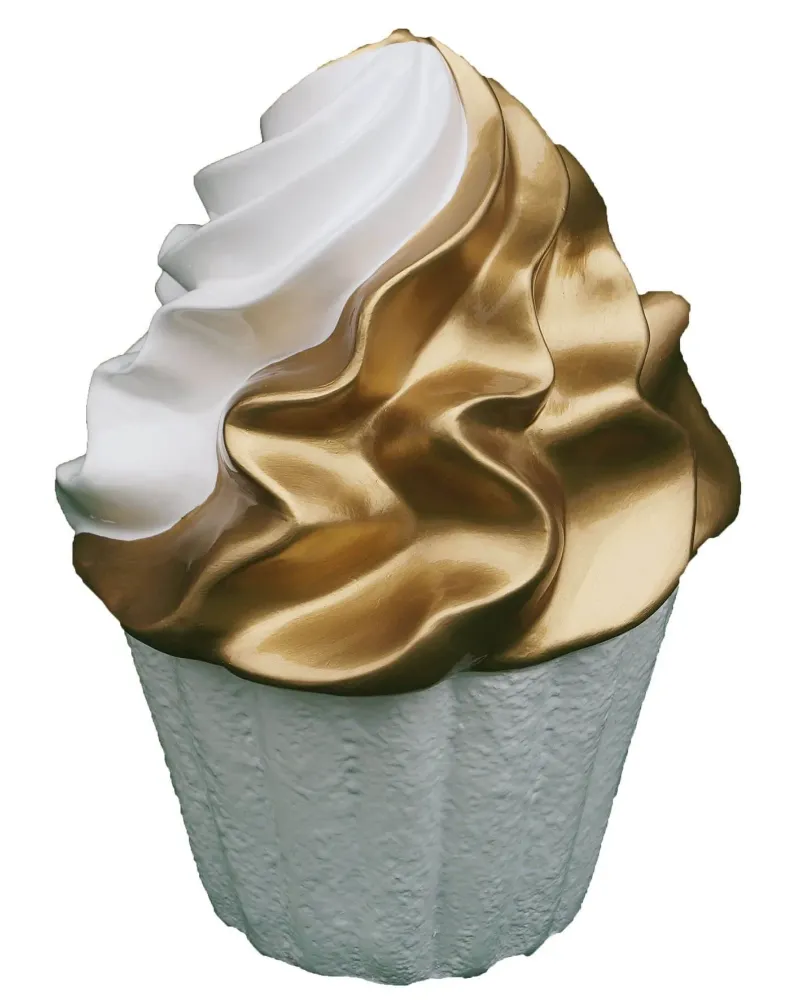 Appetissant Gateau Cupcake Xl En Resine Coloris Aux Choix Parfum Vanille Parfum 2 Cafe Deco Et Artisanat