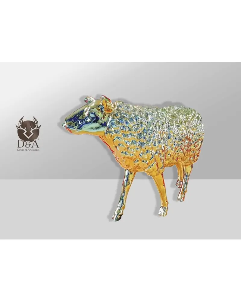 Mouton chromé or Mouton chromé or