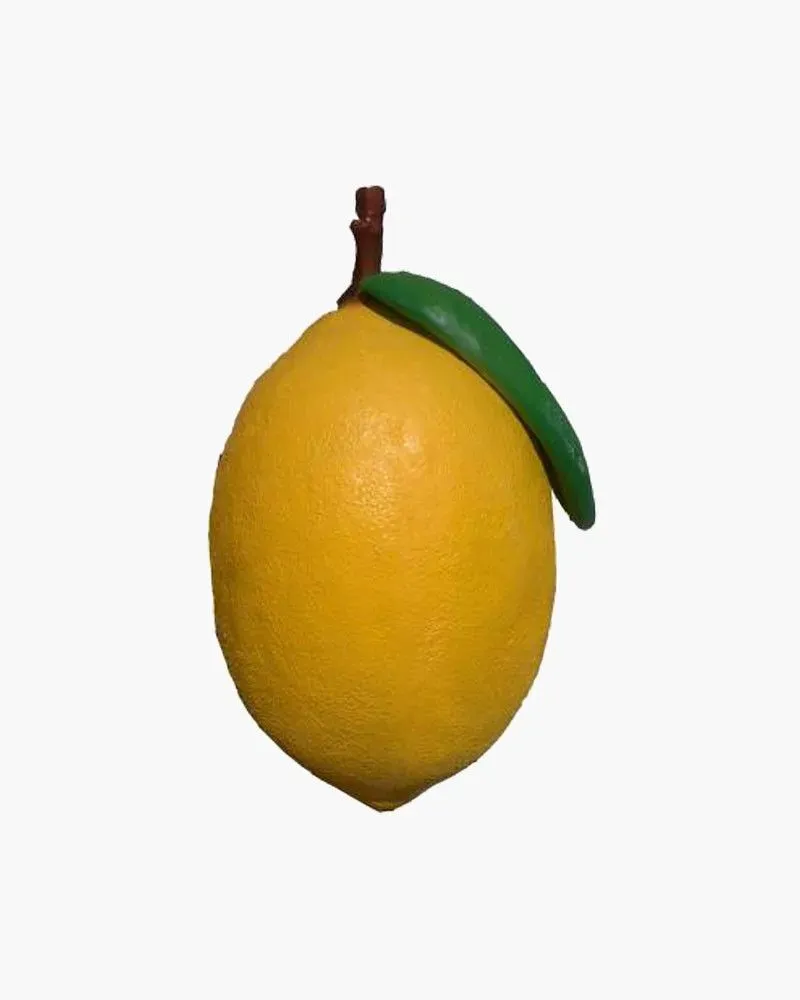 Citron L en résine polyester résistant au gel, pluie et au soleil. Déco et Artisanat - 1 Citron L en résine polyester résistant au gel, pluie et au soleil. Déco et Artisanat - 1