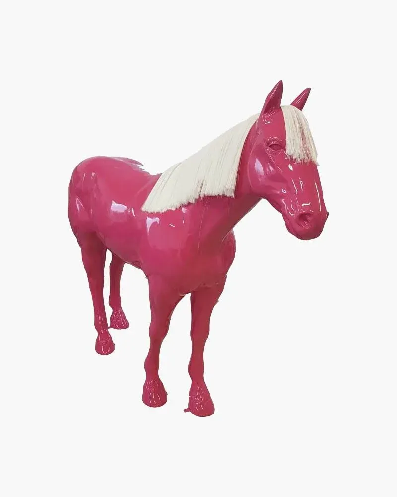 Lot De 25 Mini Figurines De Chevaux En Résine, Modèles De Poulains Petits Chevaux Poneys Miniatures Mini Animaux En Resine~p124589138