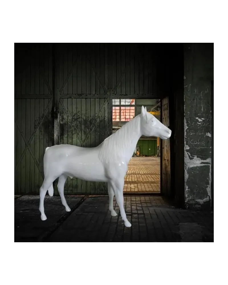 Têtière Western En Cuir MOUSM – Côtes Rouges Et Goujons Cuivre – Taille Cheval