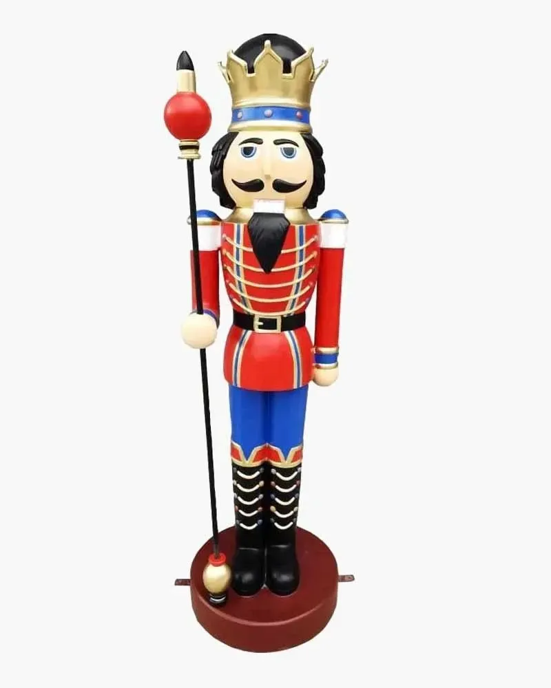 Casse-Noisette sceptre XXL - Déco et Artisanat - 1 Casse-Noisette sceptre XXL - Déco et Artisanat - 1