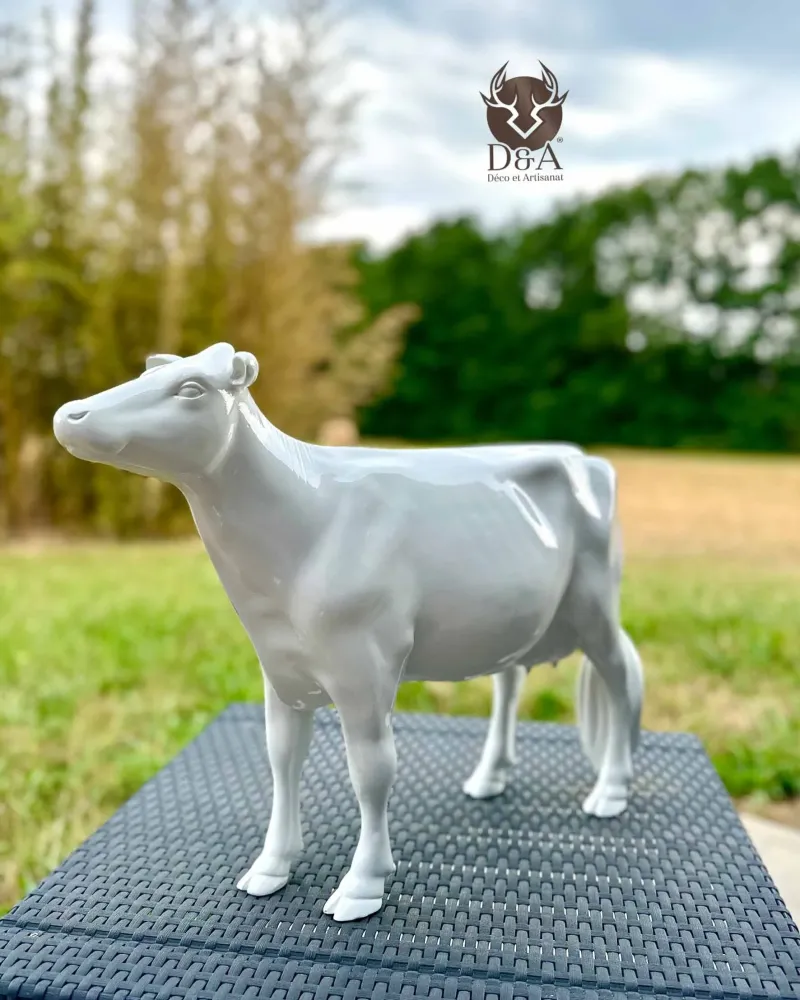 100 Figurines Miniatures Vaches En Résine - Décor Jardin Fée, Terrarium, DIY Artisanat - Lot De 100 Pièces