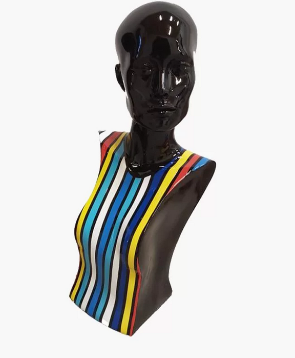 Bustier femme rykiel en résine - Déco et Artisanat