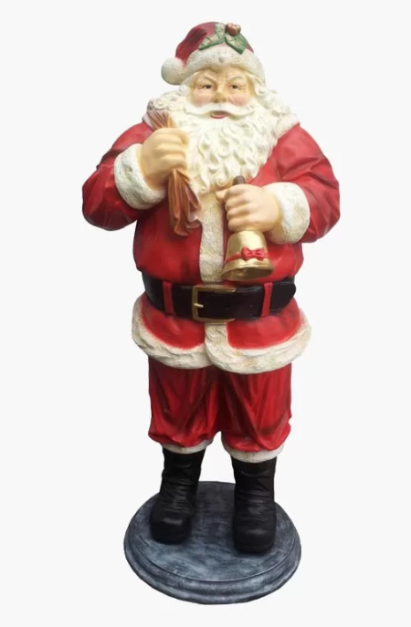 Père Noël en résine taille XXL - Déco et Artisanat